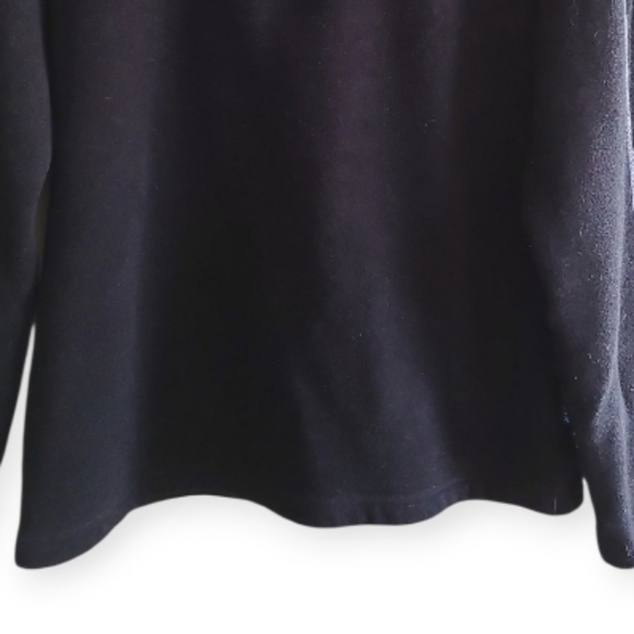 KUHL Mens Europa 1/4 Zip Pullover Sweater Black Longsleeve Size Medium - Picture 7 of 16